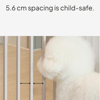 Indoor Pet Gate No-Drill Adjustable Dog Barrier