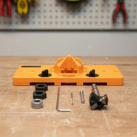 35mm Hinge Jig Easy to Use 35mm Concealed Hinge Jig Instant Grip Fixture Carpentry Hole Punch for DIY Enthusiasts, Furniture Making