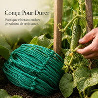Plant Climbing Net for Vine Plants, Vegetables, and Fruits - Garden Trellis Netting