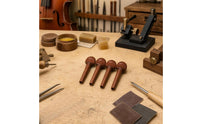 4 Pieces Rosewood Cello Pegs Wooden String Instrument Fittings Hardware for Cellists