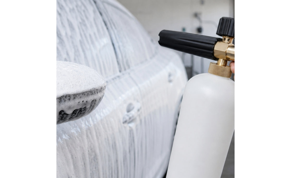 Heavy-Duty Foam Bottle with Quick-Connect Fitting Thick Sprayer Dense Accessory Practical