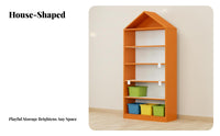 Multi-Layer Toy Display Rack Large Capacity Multifunctional Child S Organizer Stable Structure Kindergarten Storage Cabinet for Nursery, Bedroom