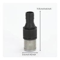 Oil Tank Bottom Valve Ribbed Suction Device with One-Piece for Plumbers, Amateur Plumbers, Petroleum Transfer