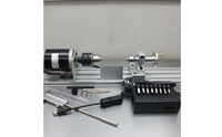 Multi-Functional Miniature Bead Lathe Mini DIY Wood Lathe Machine Power Tool for Hobbyists