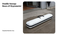 Waterproof Erhu Case Water Resistant ABS Erhu Box Long-Lasting for Professionals, Performers, Performance, Performances, Rehearsals