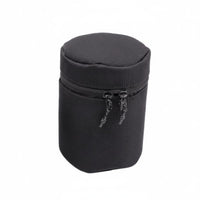 Camping Cup Case Waterproof Gas Canister Storage Bag Shockproof Cylindrical Closure Pouch for Hikers, Outdoor