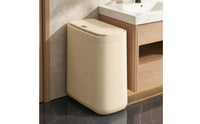 Slim Trash Bin with Lid Platzsparend Narrow Wastebasket with Lid Kompakt