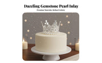 Wedding Hair Crown Shiny Crystal S Bead Crystal Tiara Mini Bead Crown Elegant Design Small Crystal Tiara Reusable