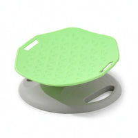 Textured Rotating Balance Board Sensory Balance Board with Hand Slots Stable Toy Compact for Playroom