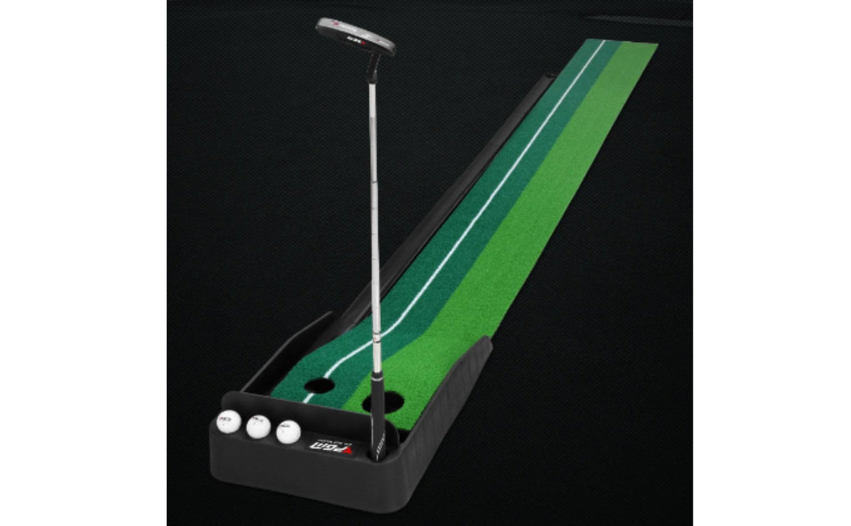 Portable Return Ball Putting Mat Easy to Stow-Able Sports Training Gear Customizable for Office