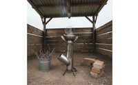 Log-Fueled Jet Cooker's Thermal energy Resistant Easy to Carry Outdoor Gear for Heating