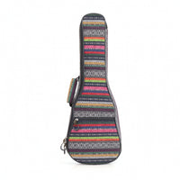 Ukulele Backpack Ethnic-Style Ukulele Bag with Pocket Woven for Students, Travel, Lessons, Rehearsals
