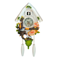 Cuckoo Wall Clock with Pendulums European-Style for Living Room, Bedroom