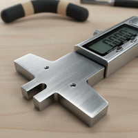 Digital String Action Gauge High Precision Digital String Height Gauge Portable Guitar Setup Ruler for Workshop