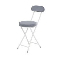 Foldable Design Cushioned Desk Chair Space-Saving Home Furniture Easy to Keep Portable Seat Multi-Purpose for Students, Homeowners, Office Workers, Dining Room, Small Compact Areas, Bedroom, Reception Area