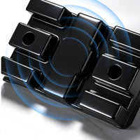 4 Pieces Noise Reducing Vibration-Damping Pad Slim Anti-Vibration Pad Rubber Washer Heavy-Duty for Homeowners
