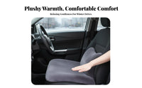 velvety Texture Backless Car Seat Mat all-year Use Car Seat Protector Universal Fit Vehicle Accessory Non-Slip Backing for motorists, Passengers, Commuters, extended-journey journey, Driving, pickup