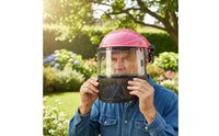 Face Shield with Mesh Guard Shielding Mesh Mask Breathable for Gardeners