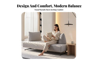 Wood-Finish Coffee Table Nordic Design organic shape Coffee Table mid-century modernperiod Modern Living Room Furniture for Renters, Families, Small Spaces, Lounge Area