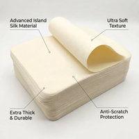 Suede Cleaning Cloth for Screens, Microfiber Cloth for Glasses, Suede Microfiber Cloth for Cleaning, Glasses Cleaning Cloth Suede