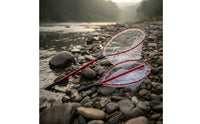 Telescopic Landing Net Aluminum Alloy Fishing Net with Silicone Bag Soft for Anglers