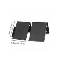 2 Pieces Pegboard Shelf Bracket Space-Saving Pegboard Hanger Sturdy Installation Fittings for Home Improvers, Garage