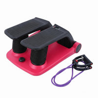 Vibration Stepper Space Saving Personal Stepping Machine Adjustable Intensity Exercise Step Machine for Home, Indoor
