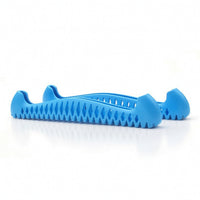 2 Pieces Skate Guards with Slotted Side Widened Base Ice Skate Blade Covers for Skaters, Travels