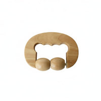 Wooden Massage Wood Manual Body Massage Tool Portable Wooden Muscle Roller for Office