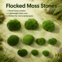 decorative moss rocks