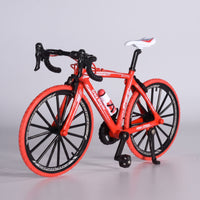 1:8 Scale Alloy Cycle Model with Display Stand Metal Racing Bike Model Collectible Cycle Decoration Movable for Collectors, Hobbyists