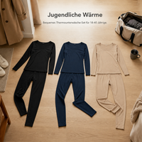 Japanese Ultra-Thin Thermal Underwear Set for Women and Men