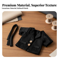 10cm Doll Trench Coat Fashionable Design BJD Doll clothes Fashion Miniature Sport Coat Jacket