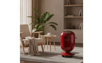 Trash Can with Removable Inner Container 15L Trash Can with Wheels Wastebasket Wheeled Bin Rolling for Kitchen, Office