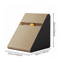 Cat Scratcher Triangle Cat Scratching Ramp Less Shedding Pet Supplies for Cats, Kittens, Indoor