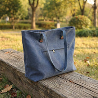 Travel Bag and Tote Bag for Daily Essentials, Versatile Shoulder Bag and Canvas Tote Bag for Women, Bag Women with Double Shoulder Straps, 1 Pack