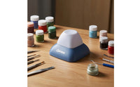 Compact Model Paint Blender Stable Electric Paint Mixer Long-Lasting Vortex Mixer for Hobbyists, Miniature Painters, Workbench, Crafting, Studios