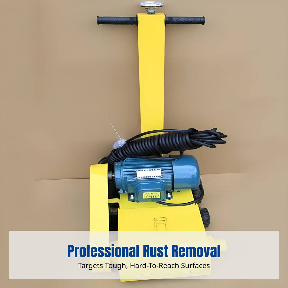 Electric Rust Remover RC variant-50, Handheld Steel Wire Wheel Grinder for Ship Deck, Heavy Duty