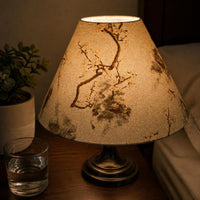 Linen Fabric Lampshade for E27 Table and Floor Lamps, Vintage Style DIY Replacement