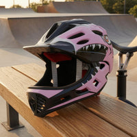 Children's Face  Helmet Chin Strap Full-Coverage Riding Helmet Ventilated