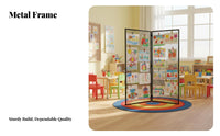 Foldable Folding Wire Mesh Display Rack Portable Freestanding Gridwall Tothe manufacturerr Multi-Purpose Partition Screen Easy Assembly for Event Organizers, Retailers, exhibits, creative workspace, exhibit Hall, temporary retail Shops