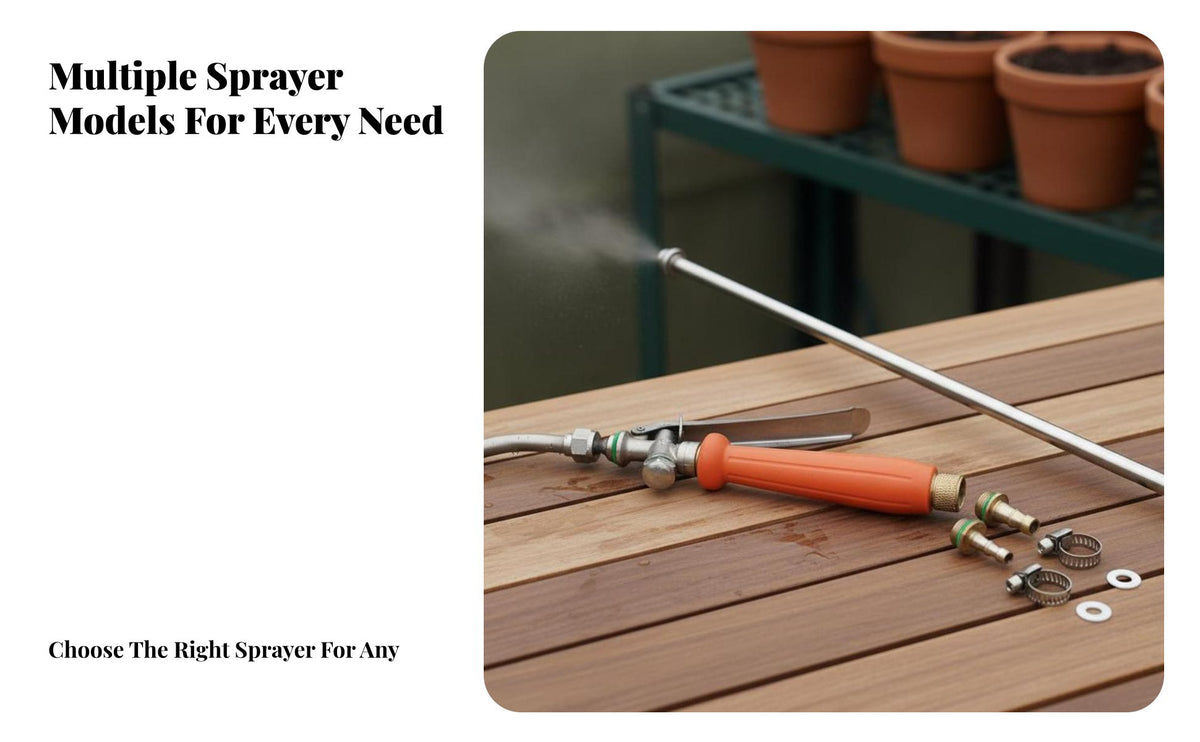 High Pressure Water Versatile Car Wash Spray Tool Fits Standard Garden Hoses Adjustable Nozzle Sprayer for Gardeners