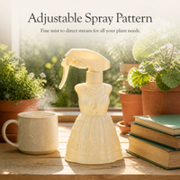 Vintage Dress Design Plant Mister Spray Bottle for Gardening and Indoor Plants