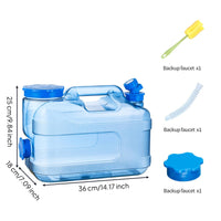 Water Container with Faucet Lightweight Water Container with Tap Long-Lasting