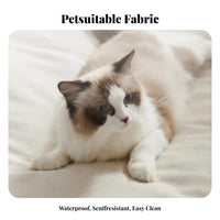 pet-claw resistant sectional Sofa Customizable Layout Sectional Seating Creamy visual appeal Couch Pet accommodating for Small Space Dwellers, Families, residents, Living Room, Lounge Area, Home leisure