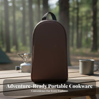 7 Pieces Includes Carrying Case 7-Piece Camping Kitchen Set Lightweight Portable Camping Kitchen Utensil Set Sturdy for Campers, Travelers