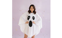 Ghost Poncho White Ghost Costume Spooky for Cosplay