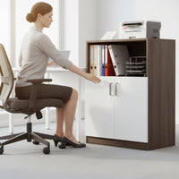 Floor Standing Archive Cabinet Lockable Drawers Locking File Cabinet for Study Room