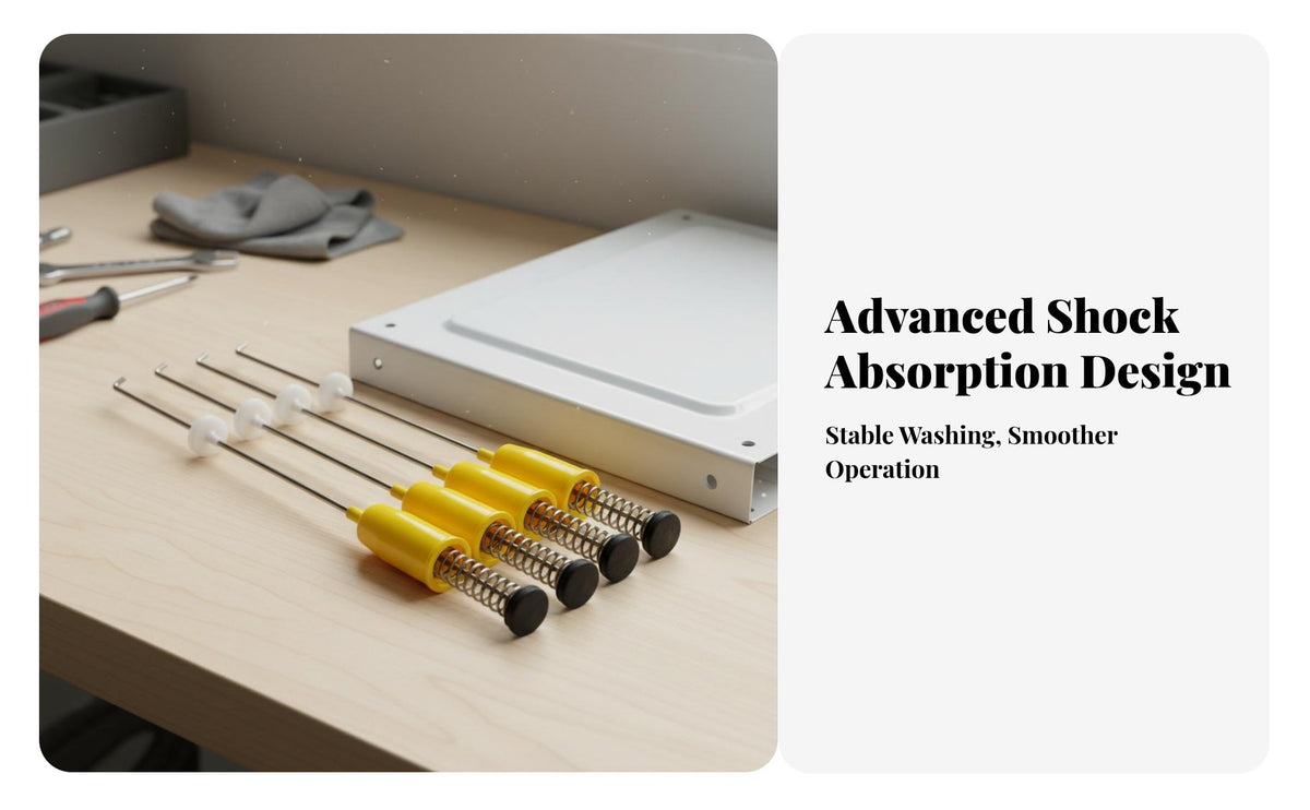4 Pieces Washing Machine Support Rod Anti-Oscillation Washing Machine Balance Rod Washer Shock Absorber Easy to Install