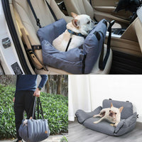 Stain Resistant Car Pet Bed Multi Purpose Waterproof Dog Bed Long-Lasting Portable Dog Cushion Mat Machine Washable for Dogs